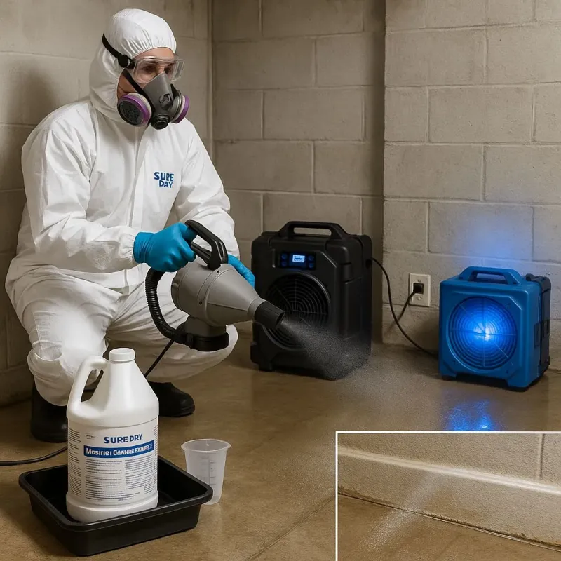 Sanitization and Odor Removal process in Arundel, ME