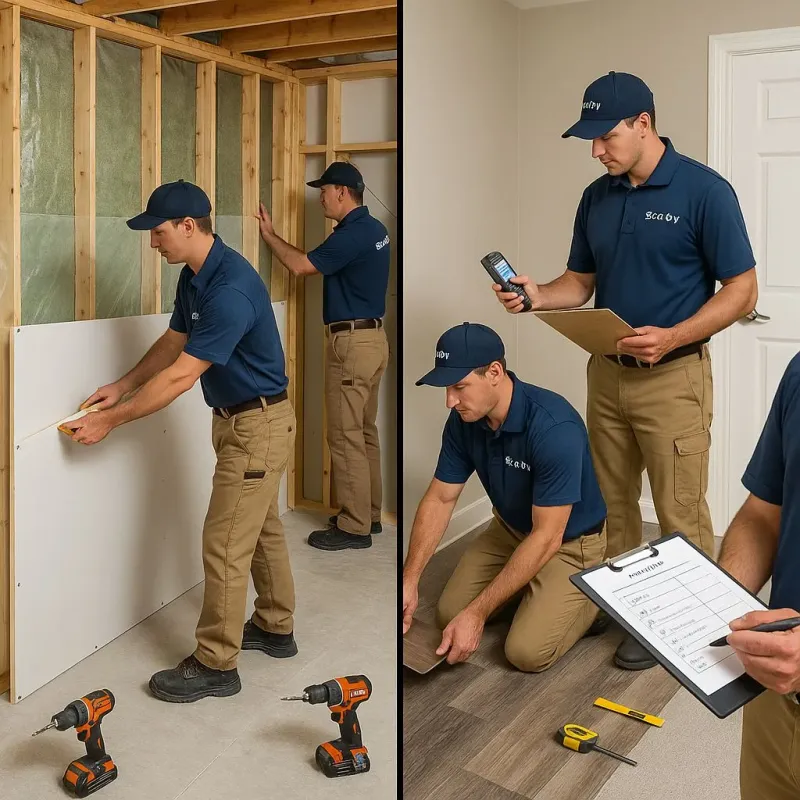 Repairs and Reconstruction process in Arundel, ME